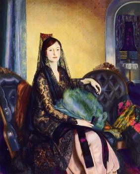 喬治 貝洛斯 Portrait of Elizabeth Alexander